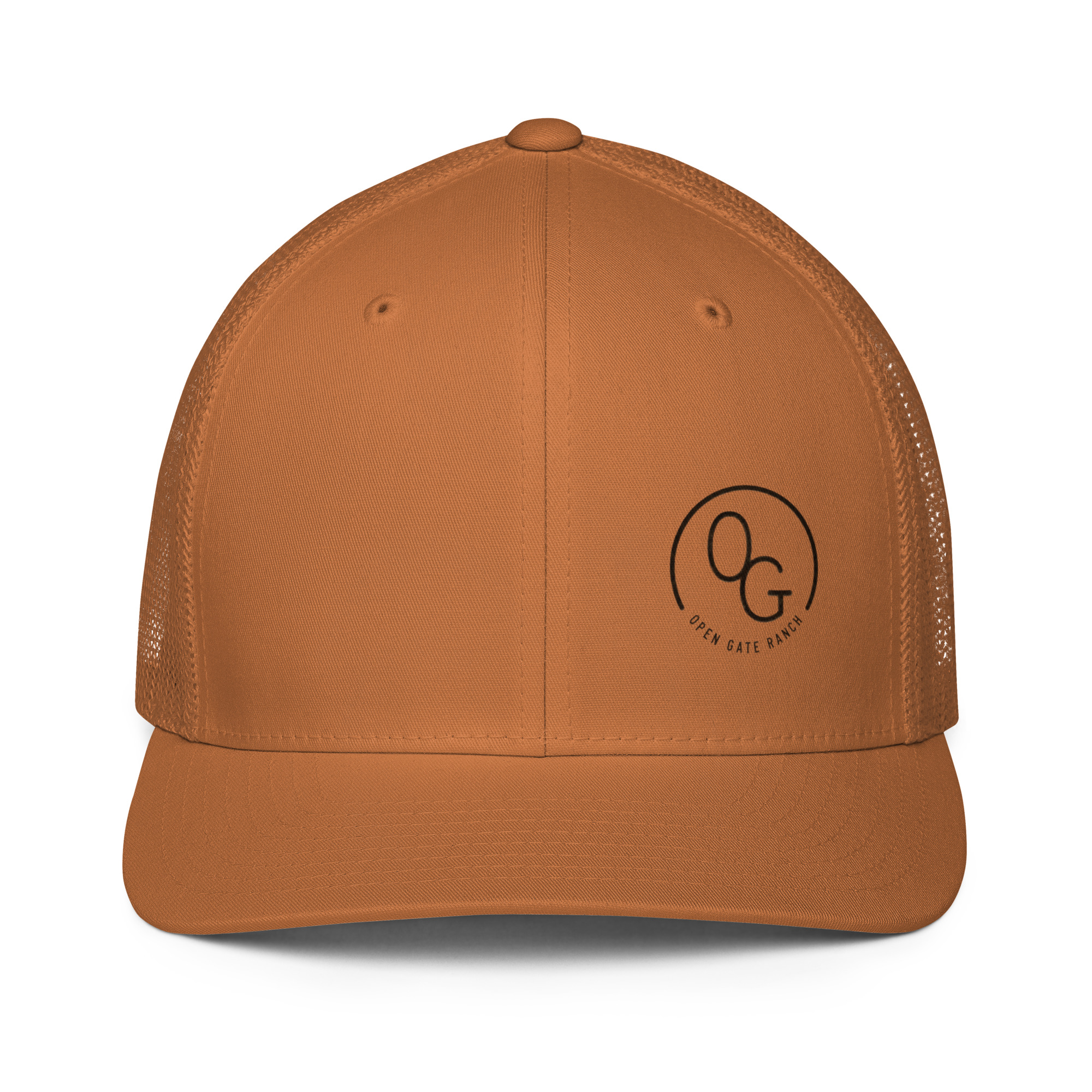 Closed-back trucker cap