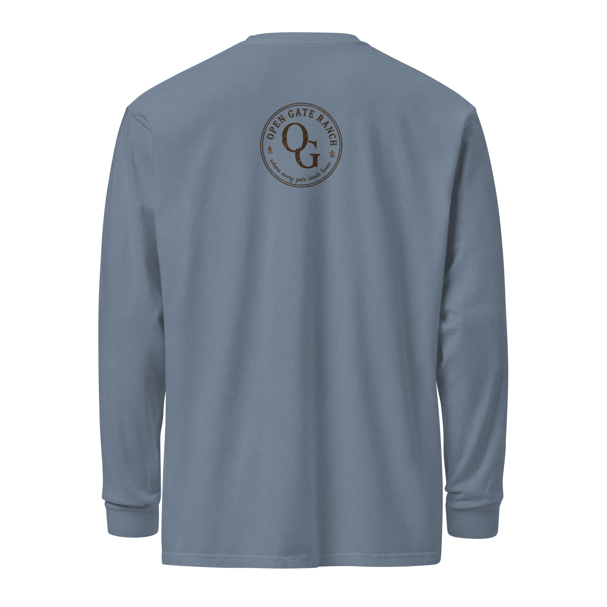 Garment-dyed heavyweight long-sleeve shirt - Image 6