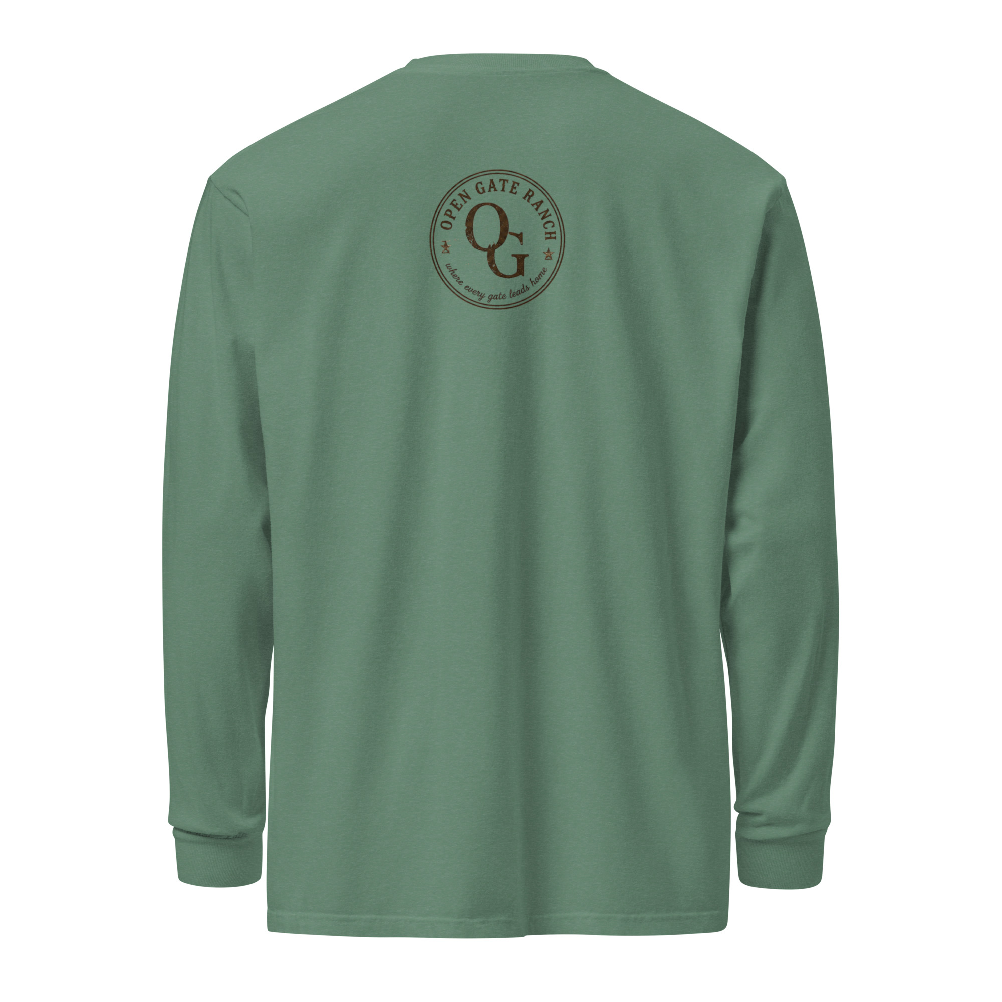 Garment-dyed heavyweight long-sleeve shirt - Image 7